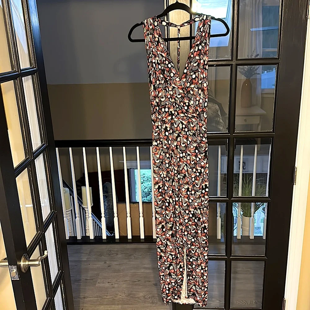 Free people~Darla sleeveless maxi dress size small.Beautiful and sexy!! - Picture 3 of 11